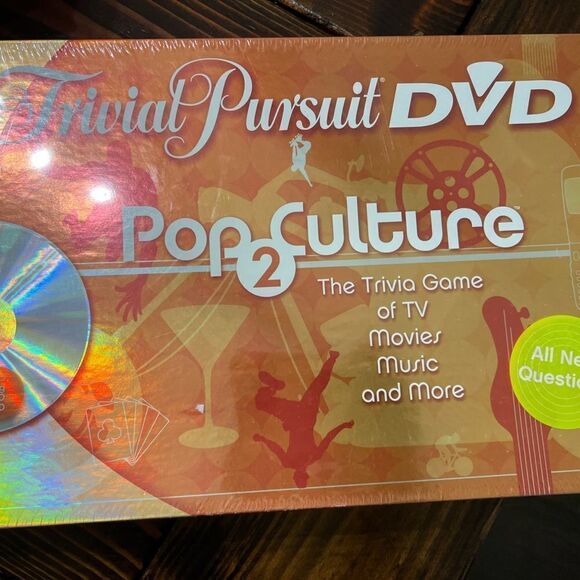 Brand new Trivial Pursuit DVD POP culture 2 - Picture 1 of 2